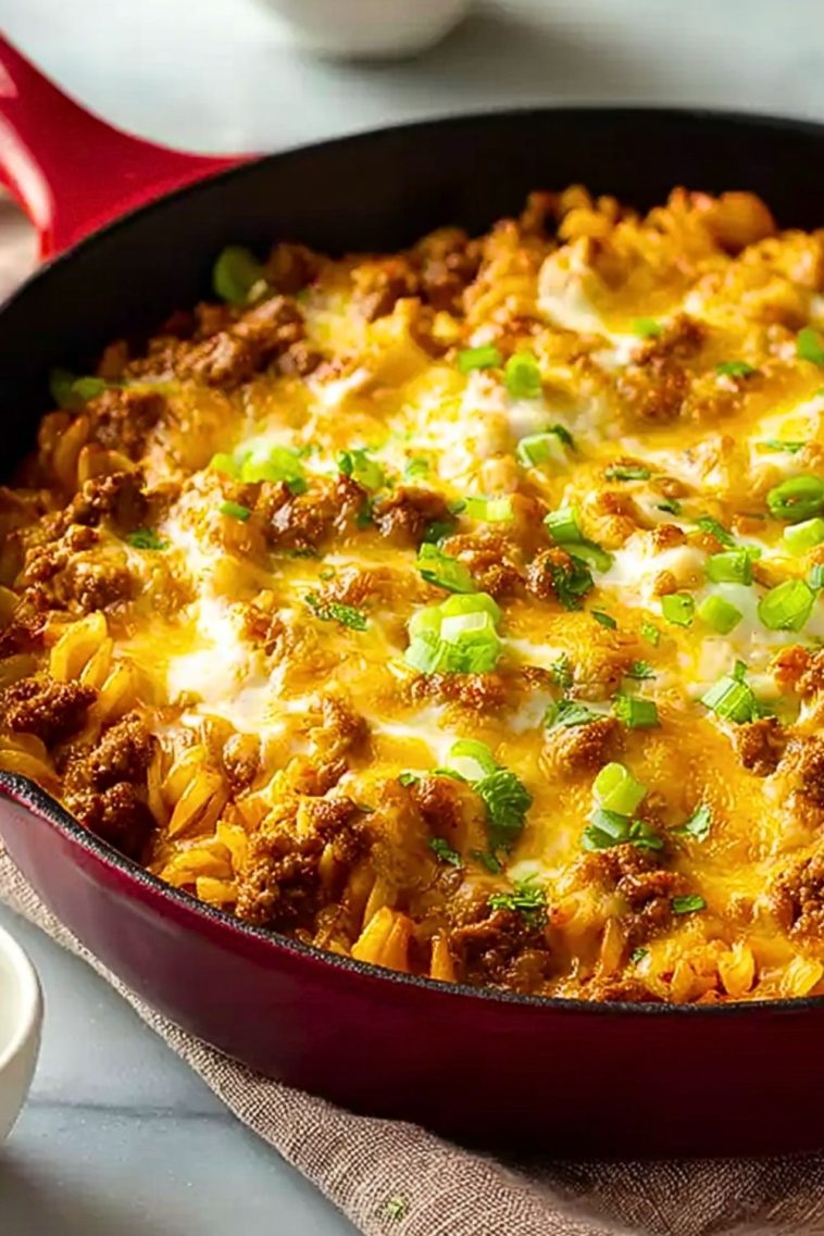 Creamy Ground Beef Casserole With Cream Cheese - Cook Craze