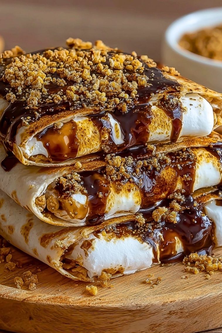 S'Mores Crunchwrap Ores - Cook Craze